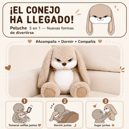 Conejo de Peluche con Carácter