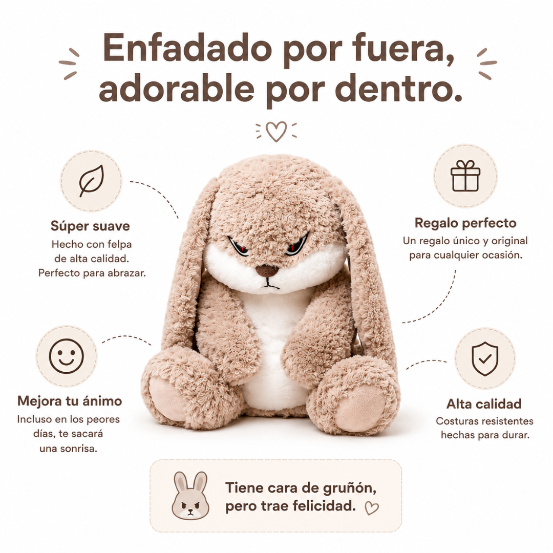Conejo de Peluche con Carácter